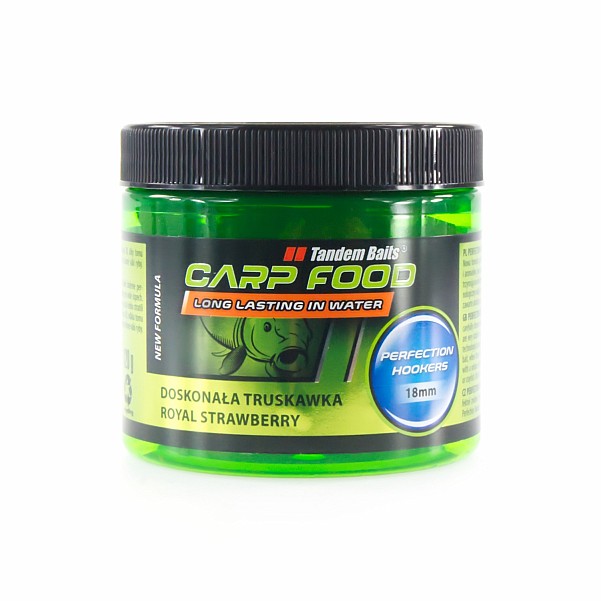 TandemBaits Carp Food Perfection Hookers  - Exzellente ErdbeereGröße 18 mm / 120g - MPN: 17503 - EAN: 5907666676240