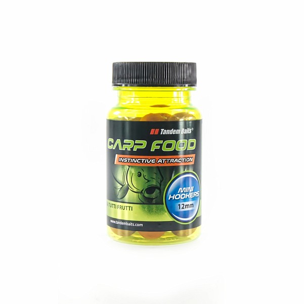 TandemBaits Carp Food Perfection Hookers  - Мега Тутті-Фруттірозмір 12 мм / 50 г - MPN: 11683 - EAN: 5907666670217