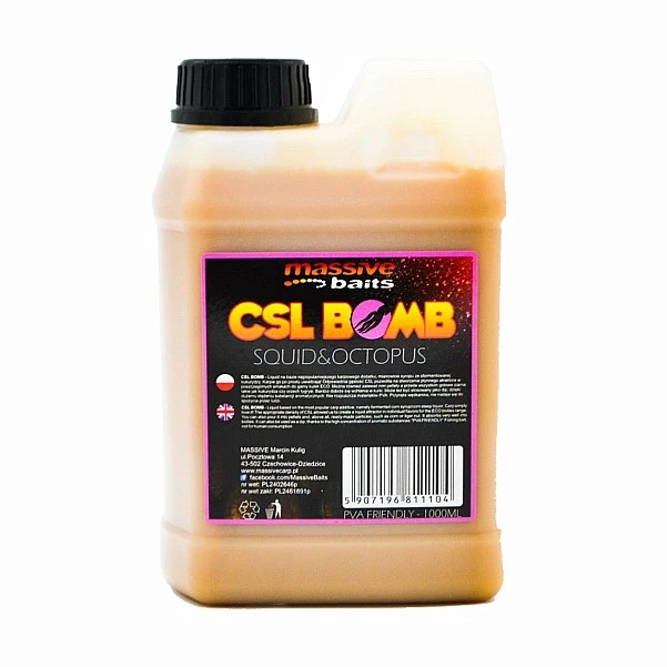 Massive Baits CSL Boomb - Squid Octopus 1000 ml