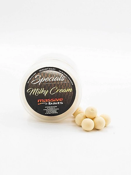 MassiveBaits Special Pop Up - Milky Cream 14 mm