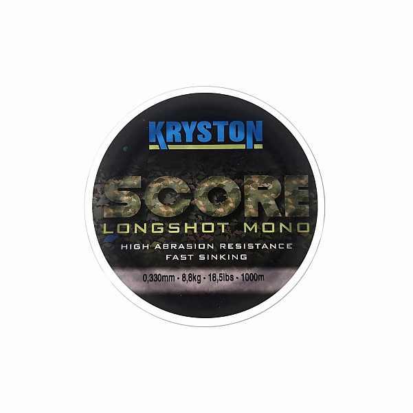 Kryston SCORE Longshot Mono - Greenmodel 0.26mm (11.8lb) / 1000m - MPN: KR-OBL40