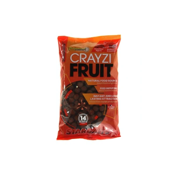 Starbaits Performance Boilies - Crayzi Fruit 14 mm / 0,8kg
