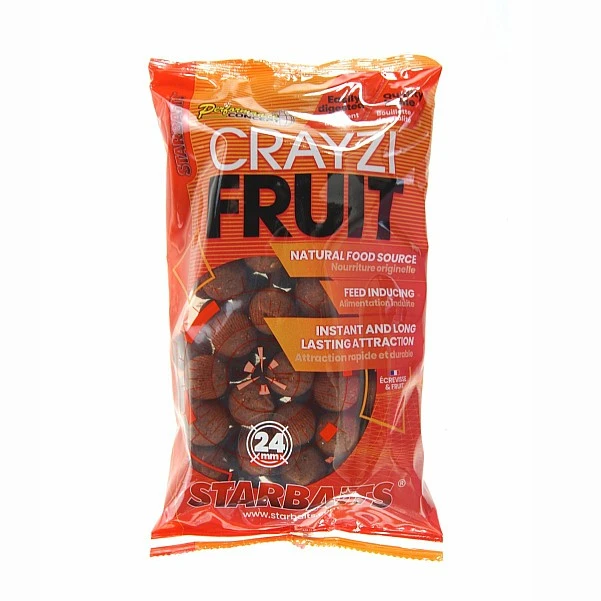 Starbaits Performance Boilies - Crayzi Fruit 24 mm / 0,8kg