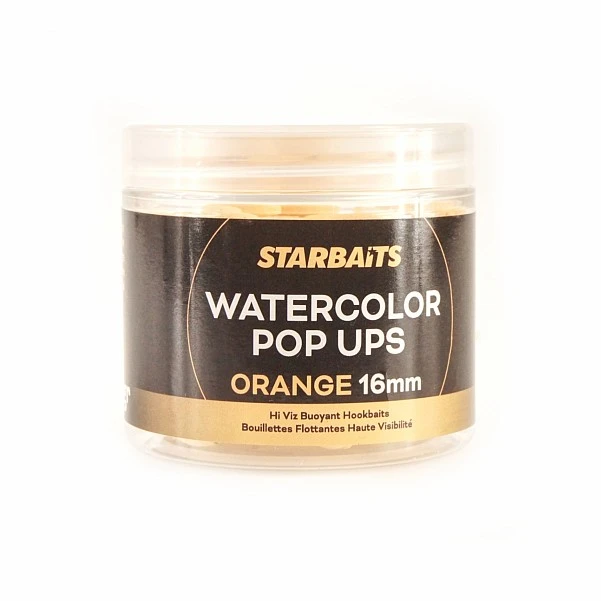 Starbaits Watercolor Pop-Up Orange  - КОРОТКИЙ ТЕРМІН ПРИДАТНОСТІ 16 мм