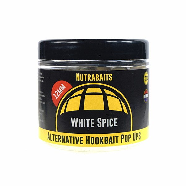 Nutrabaits White Spice Alternative Hookbait Pop Ups rozmiar 12mm - MPN: NU903 - EAN: 5060456670306