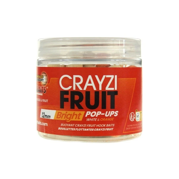 Starbaits PC Bright Pop Up - Crayzi Fruit 12 mm / 50g
