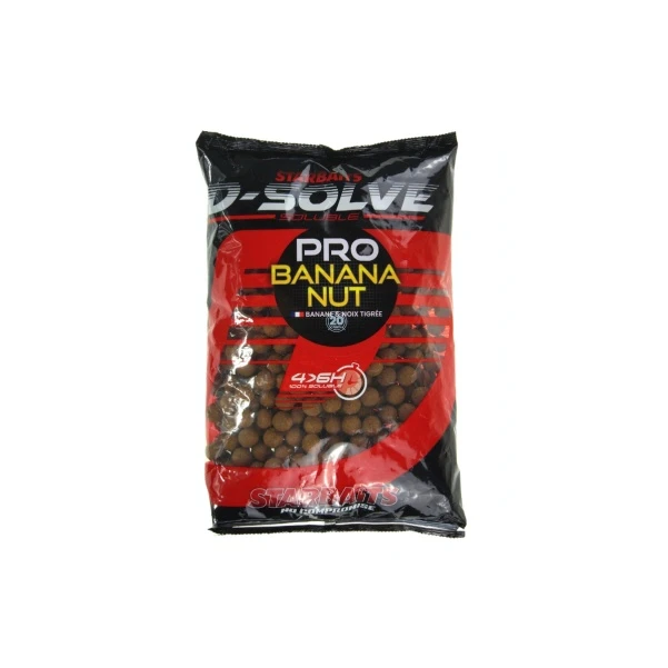 Starbaits Probiotic Banana Nut D-Solve Boilies 20 mm / 2,5kg