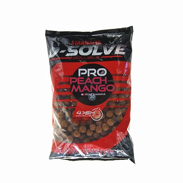 Starbaits Probiotic Peach and Mango D-Solve Boilies 20 mm / 2,5kg