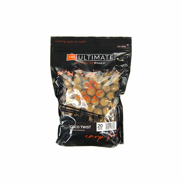 UltimateProducts Juicy Series Coco Twist Boilies - КОРОТКИЙ ТЕРМІН ПРИДАТНОСТІрозмір 20 mm / 1 kg - EAN: 200000095765