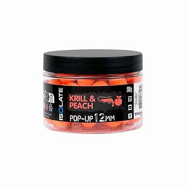 Shimano Tribal Isolate Pop-Up - Krill Peach (12mm) - Promotion +emballage 12mm / 50g - EAN: 8717009887182
