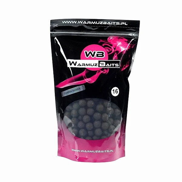 WarmuzBaits - Fekete Mamba Etetőgolyók 16 mm / 900g
