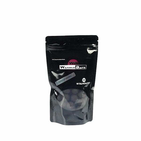 WarmuzBaits - Fekete Mamba Etetőgolyók 20 mm / 250g