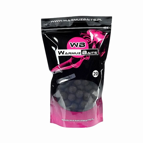 WarmuzBaits - Fekete Mamba Etetőgolyók 20 mm / 900 g