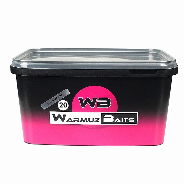WarmuzBaits - Прикормочні кульки Біла Мамба 20 мм / 3 кг (відро)