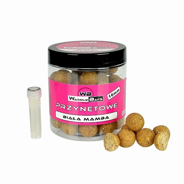 WarmuzBaits - Бойли Білий Мамба 16mm