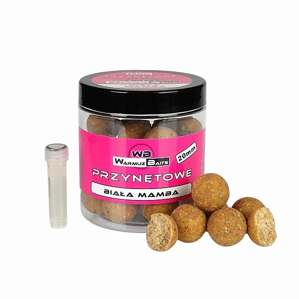 WarmuzBaits - Бойли Білий Мамба 20mm