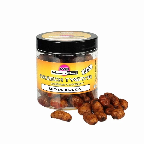 WarmuzBaits - Aromatisierte XXL Tigernüsse Goldene Kugel 250ml