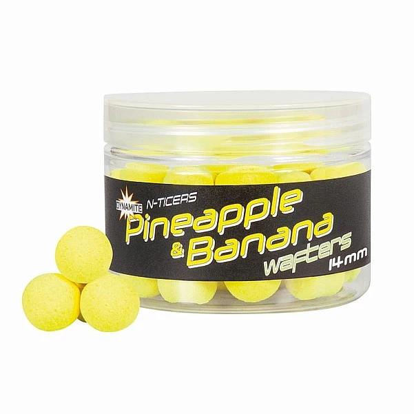 DynamiteBaits N-TICERS Wafters 14mm - Pineapple Banana 14 mm