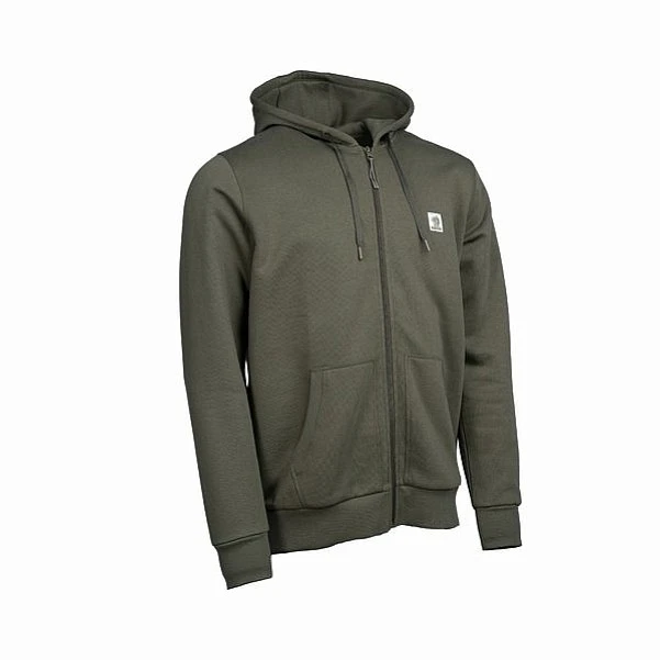 Nash Make It Happen Badge Zipped Hoody - Green M