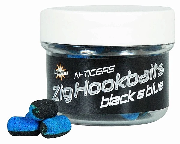DynamiteBaits N-TICERS Zig - Black & Blue 12 x 6mm