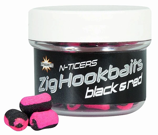DynamiteBaits N-TICERS Zig - Black & Red 12 x 6mm