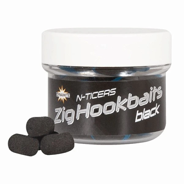 DynamiteBaits N-TICERS Zig - Black 12 x 6mm