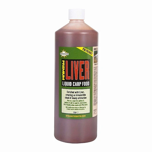 Dynamite Baits Premium Liquid Carp Food - Liver 1L