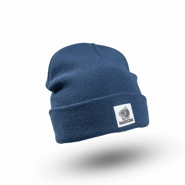 Nash Make it Happen Badge Beanie Hat - Navy Blue