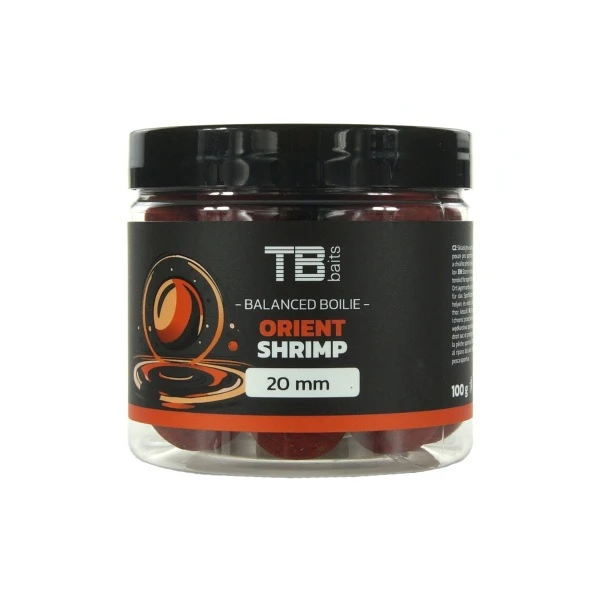 TB Baits Balanced Boilie + Attractor Orient Shrimp 20mm / 100g