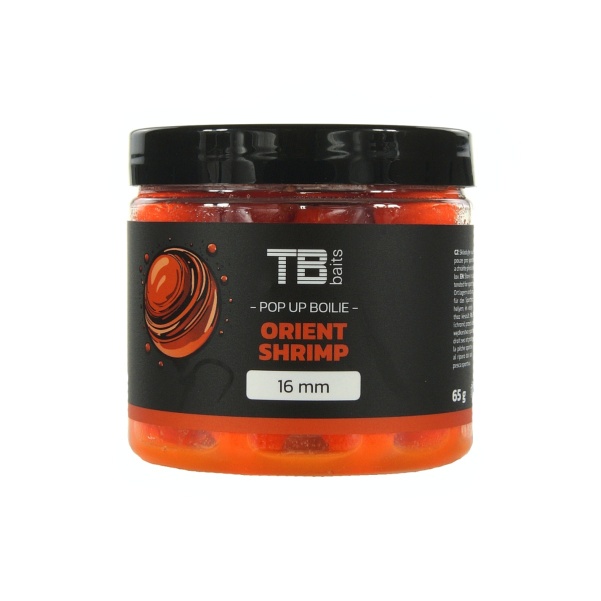 TB Baits Pop-Up Orient Shrimp + NHDCрозмір 16mm / 65g - MPN: TB00788 - EAN: 8596601007880