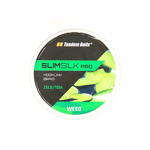 TandemBaits Slimsilk PRO Hooklink Braidcouleur herbes / weed - MPN: 30245 - EAN: 5907666665886