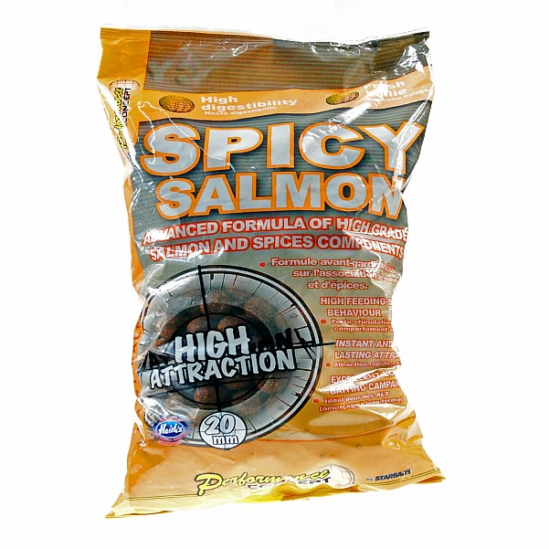 NEW Starbaits Performance Boilies - Spicy Salmonméret 20mm / 2,5kg - MPN: 48743 - EAN: 3297830487430