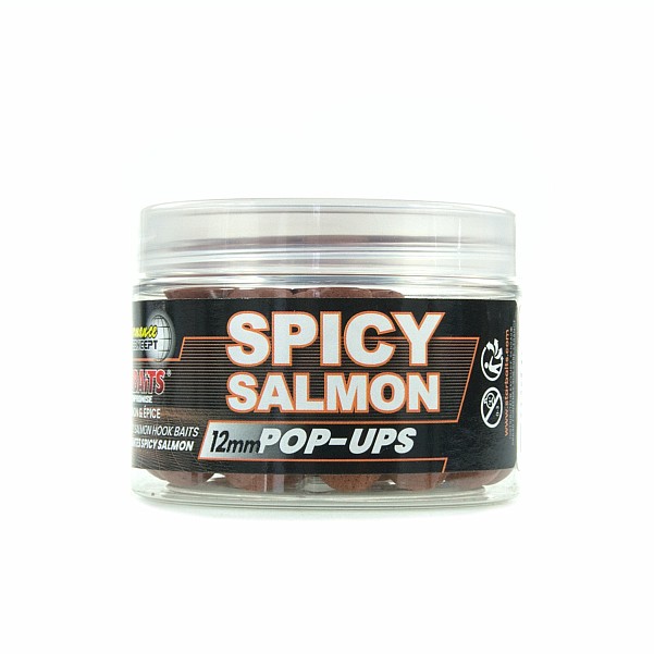 Starbaits Performance Pop-Ups - Spicy Salmon dydis 12mm/50g - MPN: 82496 - EAN: 3297830824969