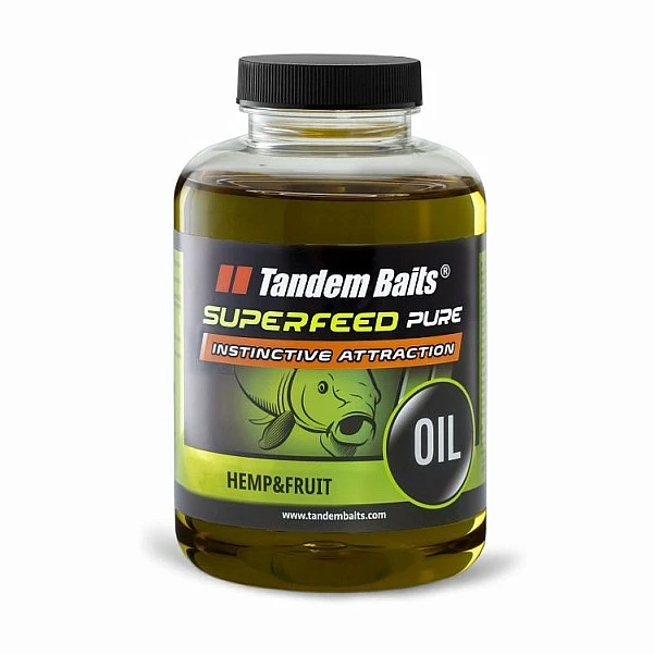 TandemBaits SuperFeed Pure Oil - Hemp & Fruit 500ml