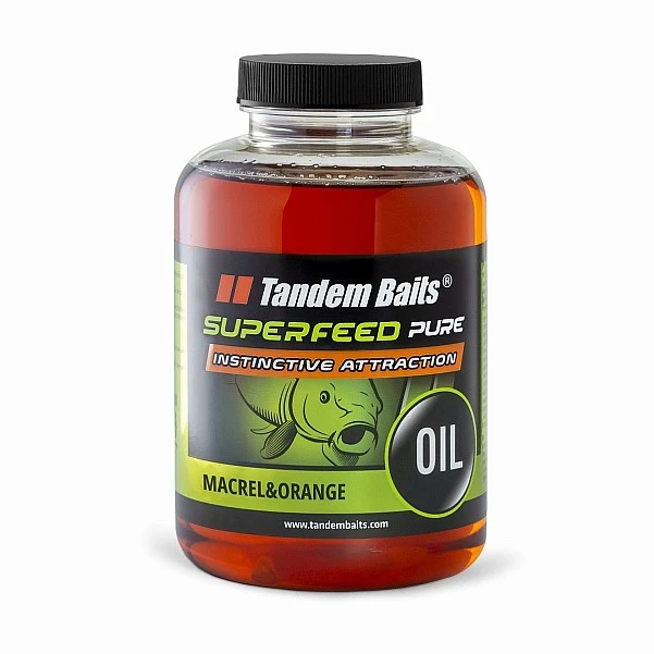 TandemBaits SuperFeed Pure Oil Macrel & Orange 500ml