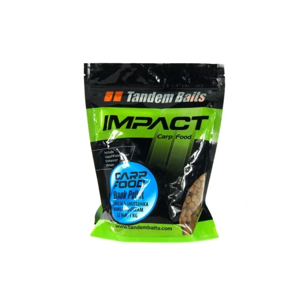 TandemBaits Carp Food Hook Pellet - Wanilia & Śmietanka 12mm /1kg