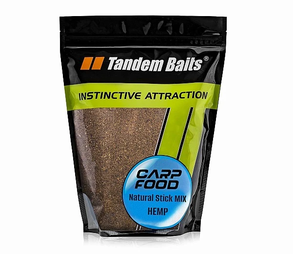 TandemBaits Carp Food Carp XL Natural Stick Mix - Hemp 1kg