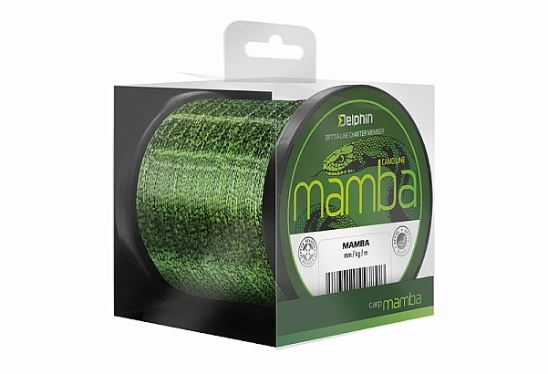 Delphin MAMBA Carp Camouflage 0,34mm / 8,1kg / 1100m