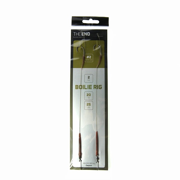 Delphin THE END Boilie RigTyp 2 / 20cm / 25lb - MPN: 830410612 - EAN: 8586018467704