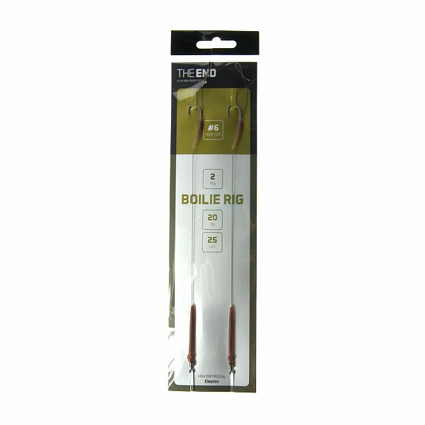 Delphin THE END Boilie Rig 6 / 20cm / 25lb - MPN: 830410616 - EAN: 8586018454681