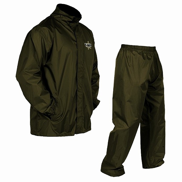 Vass Vass-Tex Lightweight Waterproof Packaway Jacket & Trouser Set - Khakitaille S - MPN: VW130-54/7/S