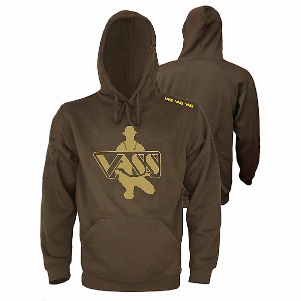 Vass Classic Printed Hoody Edition 2 - Khakitaille S - MPN: VQ507R2/07/S