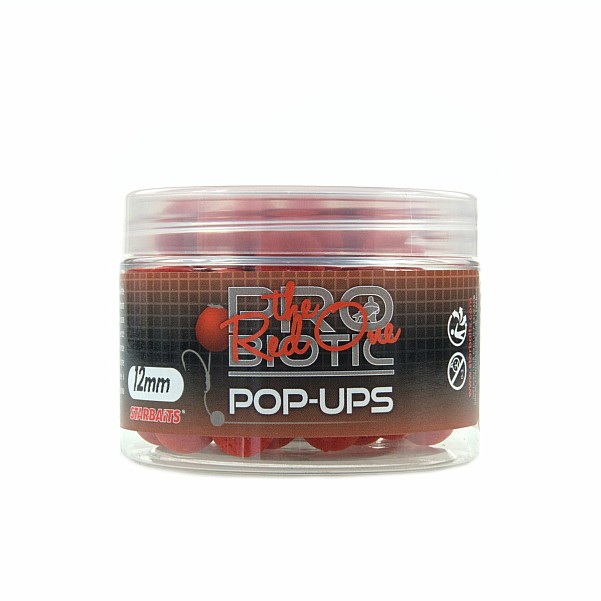 NEW Starbaits Probiotic Pop-Ups - The Red One Größe 12mm/50g - MPN: 84106 - EAN: 3297830841065