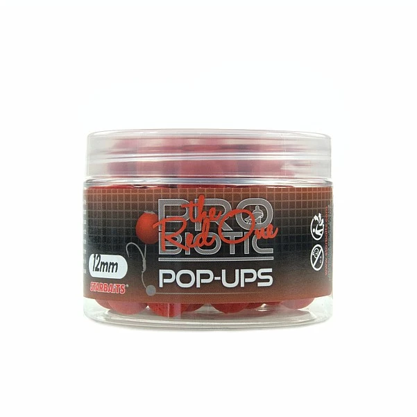 NEW Starbaits Probiotic Pop-Ups - The Red One  12mm/50g