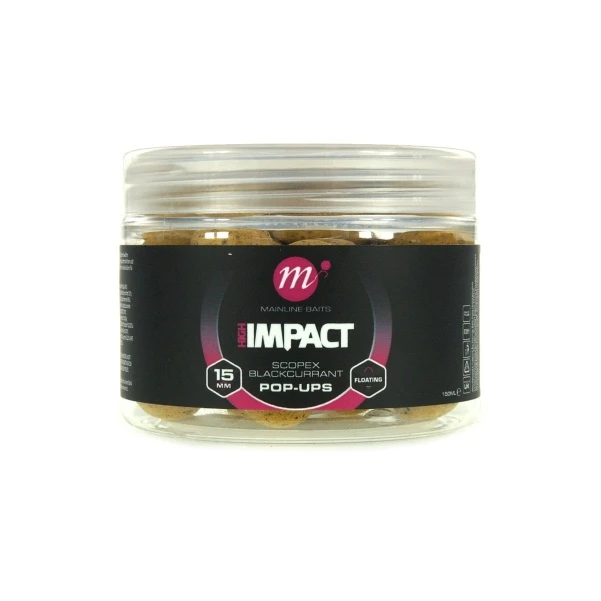Mainline Hi Impact Scopex Blackcurrant Pop Ups 15mm