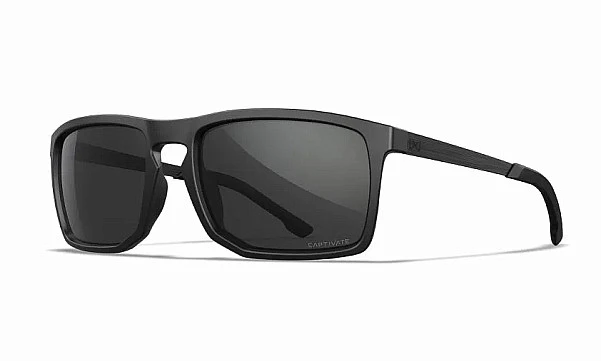 WileyX AXE Captivate Polarized Grey Matte Black Frame