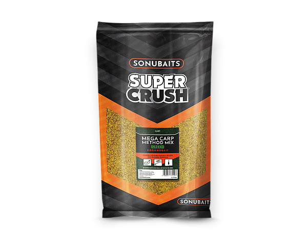 Sonubaits Supercrush Mega Carp Method Mix GreenVerpackung 2kg - MPN: S1770048 - EAN: 5056317771107