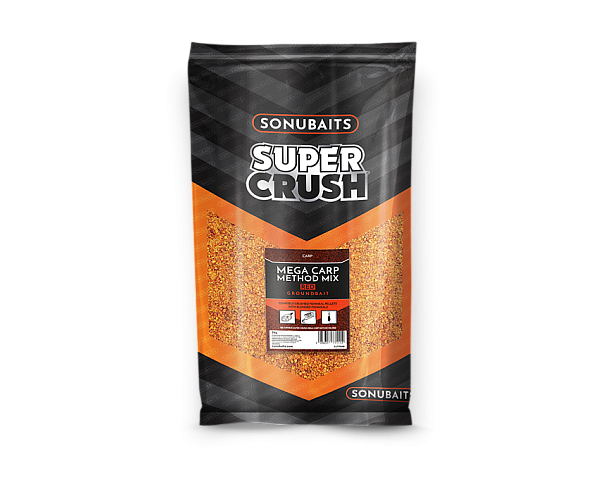 Sonubaits Supercrush Mega Carp Method Mix RedVerpackung 2kg - MPN: S1770049 - EAN: 5056317771114