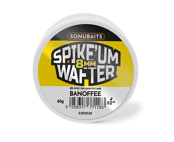 Sonubaits Spike'um Wafter Banoffeetamaño 8mm - MPN: S1810126 - EAN: 5056317771183