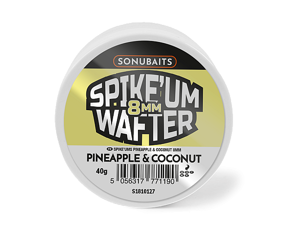 Sonubaits Spike'um Wafter Pineapple & CoconutGröße 8mm - MPN: S1810127 - EAN: 5056317771190